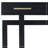 Elegant Console Table with Three Drawers, Extra Long Entryway Table for Entryway, Hallway-1048559047