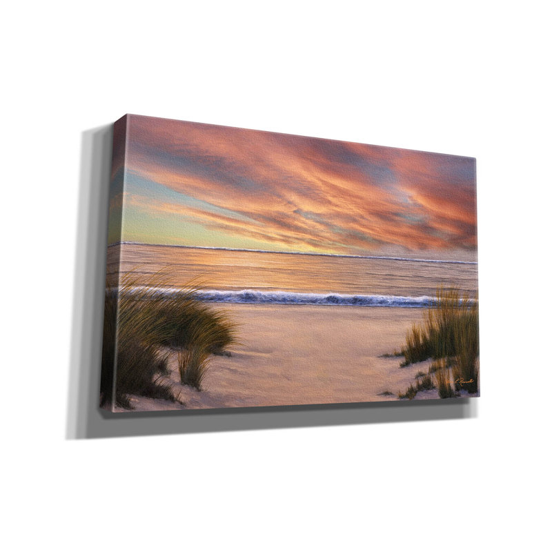 «Beach Solitude» par Diane Romanello, H 26 po x l 40 po x P 1,5 po