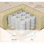 Chaise longue capitonnée à boutons, beige-820351064