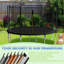 SENCHO GINSYTALIOR Round Backyard Trampoline with Safety Enclosure-2061218854