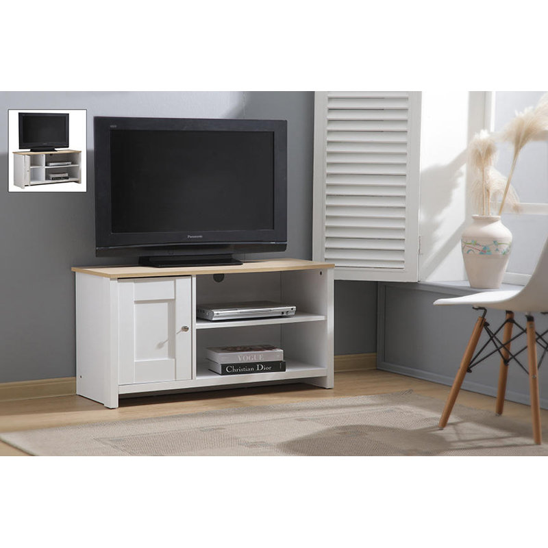 Loowit TV Stand for TVs up to 32", White