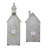 17.2'' H Metal Tabletop Lantern