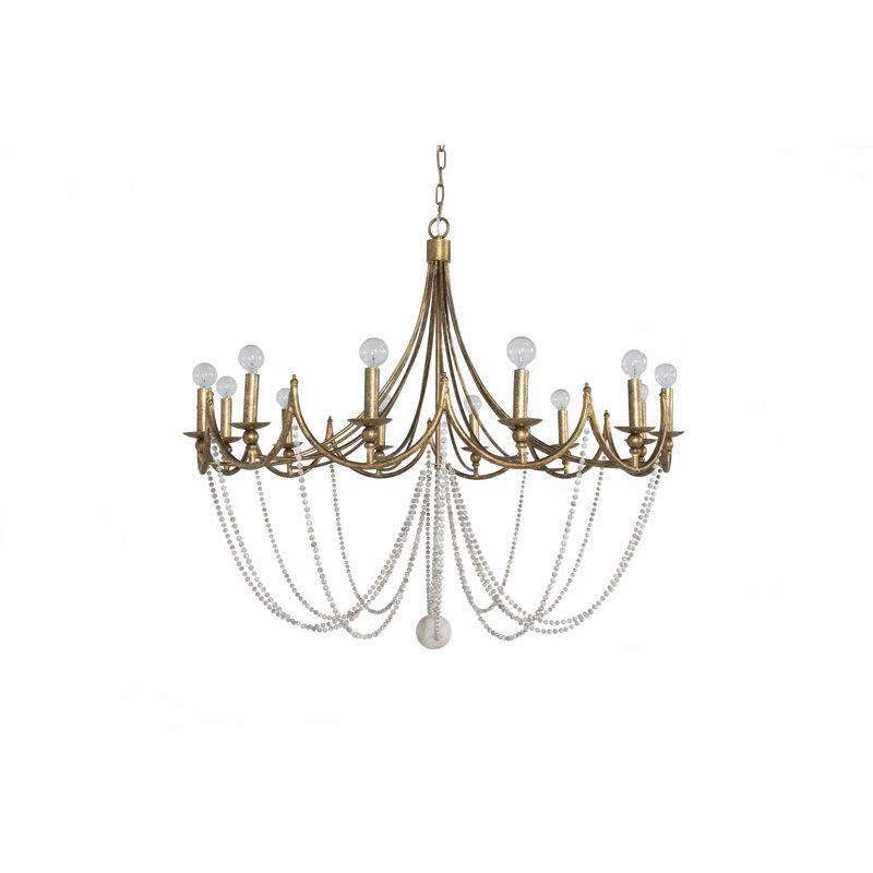 Sandra 12-Light Candle Style Empire Chandelier