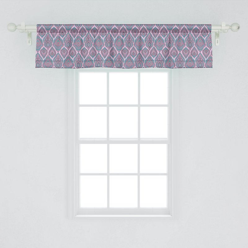 Multicolore cantonnière Ambesonne Art Deco, L 54 po x L 12 po