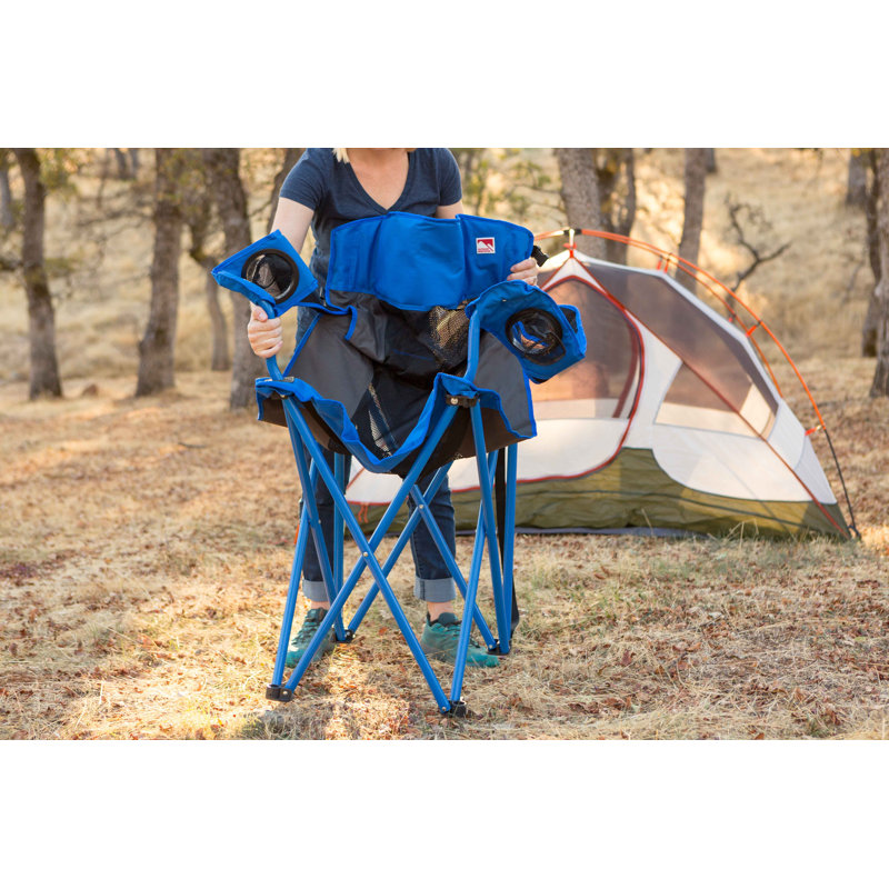 Chaise de camping pliante rembourrée super matelassée