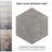 Traffic Hex 9" x 10" Porcelain Field Tile