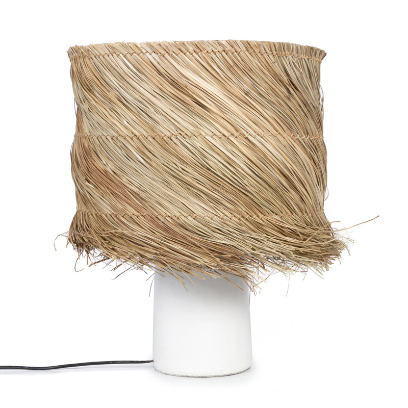 Ceramic Table Lamp, White