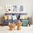 Upholstered Curved Sectional Symmetrical-458024953