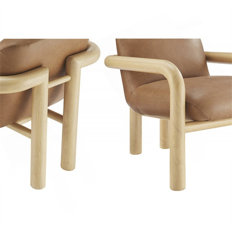 Chaise d'appoint, Bois naturel