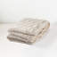 Kosas Home Porter 100% Cotton 50"X70" Throw, Ivory