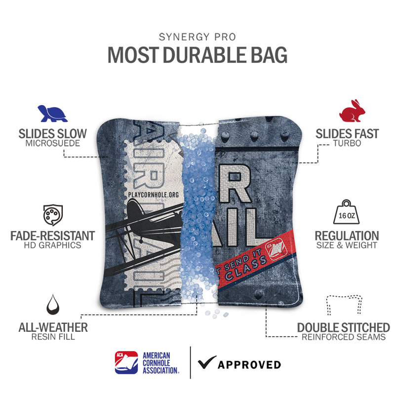 Sacs de Cornhole Air Mail Synergy Pro, Marine