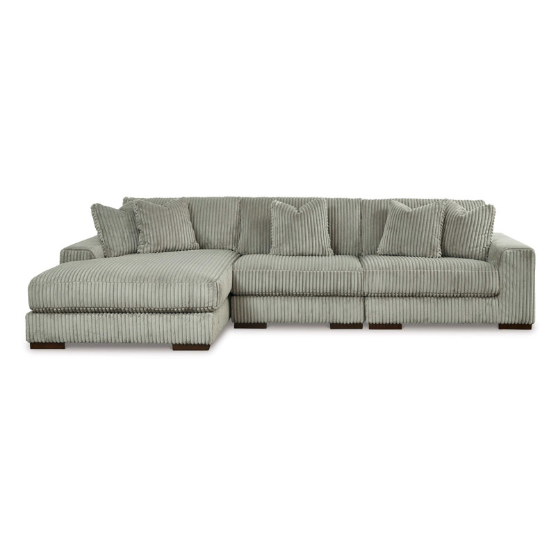 Canapé modulaire Adones Fog 3pc RAF, Orienté à gauche (vu de face)