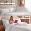 Silentnight Supersoft Duvet Cover Set Frill Edge-137157033-137157037