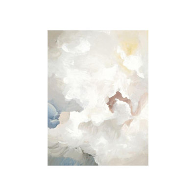 White On Gray Print by Sara Brown