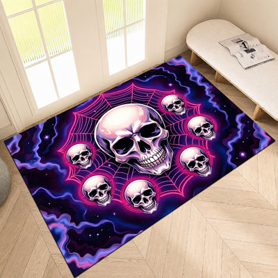Tapis d'entrée antidérapant pour l'entrée d'Halloween