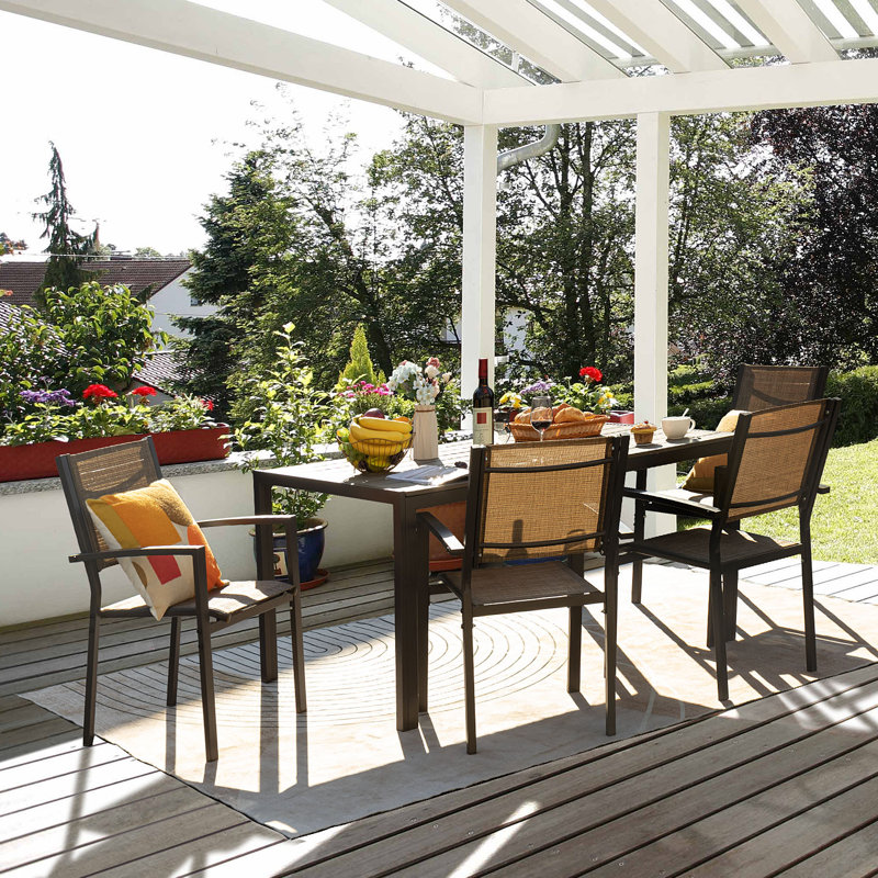 Metal Rectangle Dining Table
