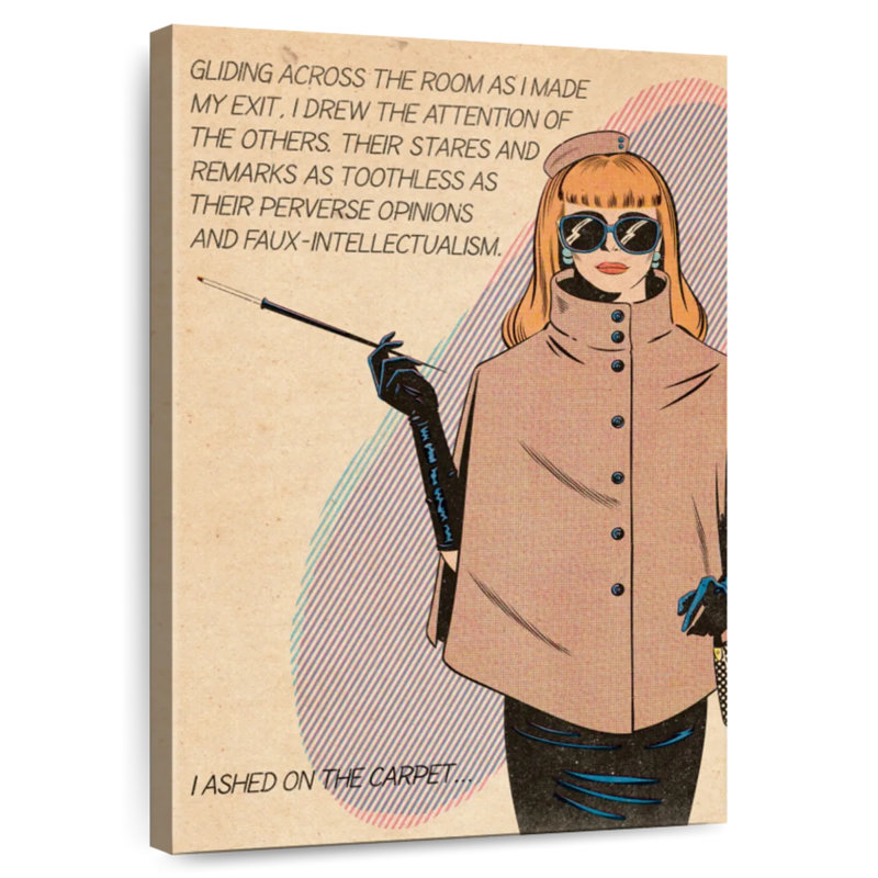 Femme Leisha cendrée, H 30 po x l 20 po