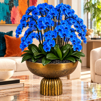 Faux Floral in Vase