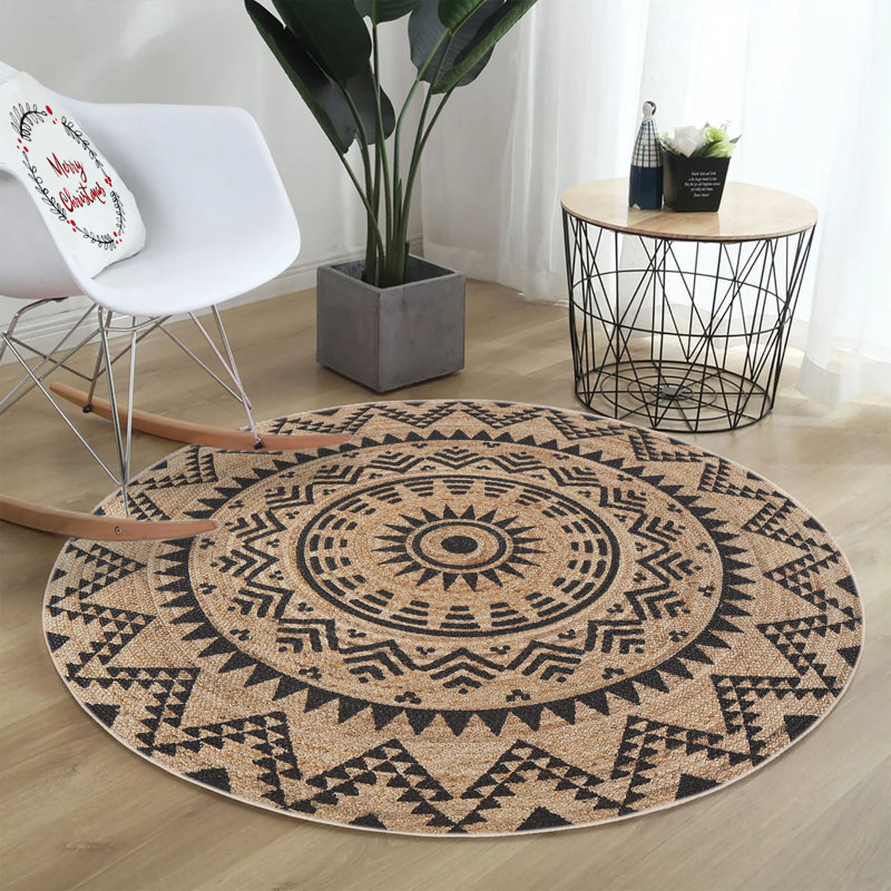 Round Noemi Area Rug, Round 140cm