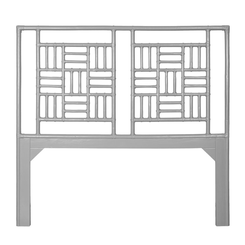 Finn Twin Extra Long Bed, Turquoise, Queen, Light Gray