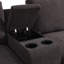 Canapé modulaire rembourré 5 pièces Huxley-1149909402