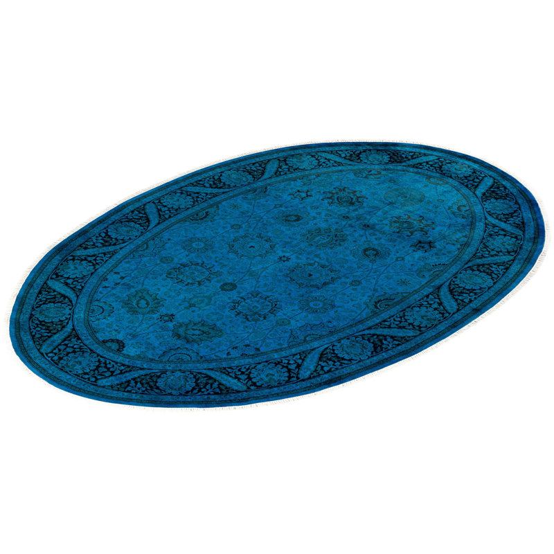 Fine Vibrance One-of-a-Kind 5' 1" x 7' 7" Hand Knotted Area Rug
