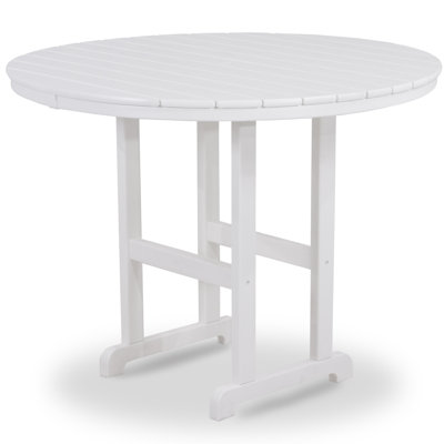 POLYWOOD Round Farmhouse Counter Table