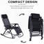 Chaise berçante pliable d'extérieur Gravity