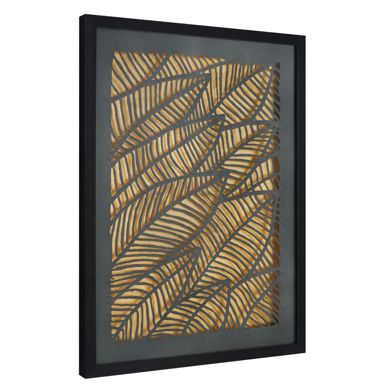 " Petiole, Shadow Box " Painting Print