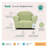 Weybridge Kid's Club Chair Gingham Pattern-1771890004