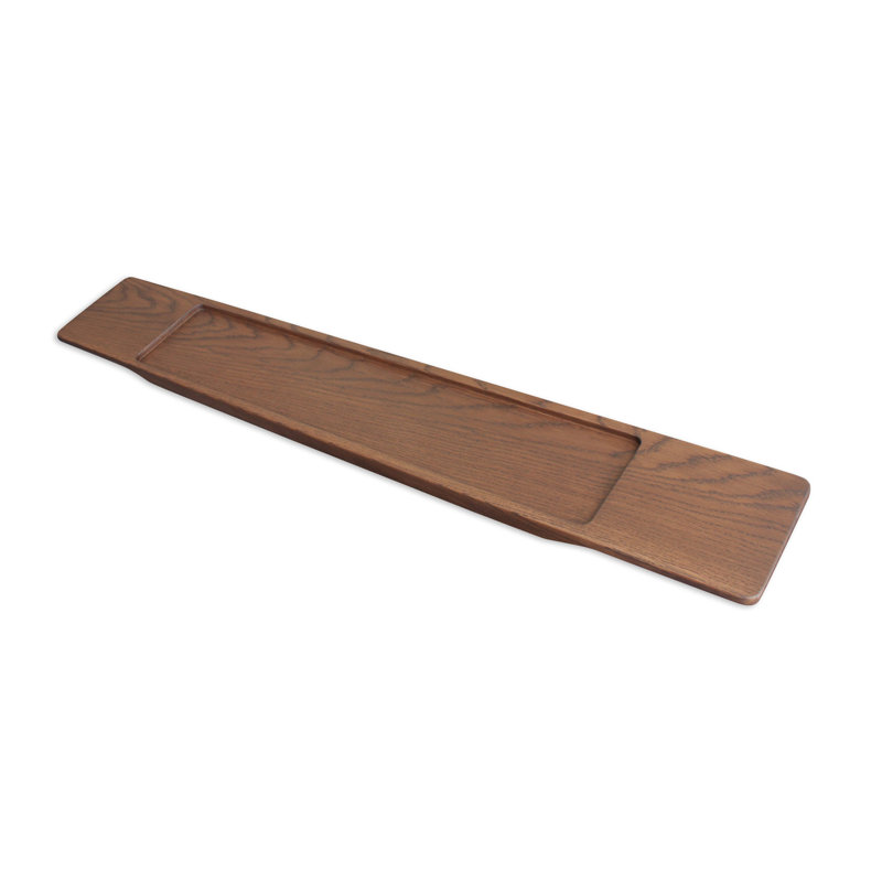 Plateau pour baignoire Badeloft BWA-02-D noir, Chêne foncé