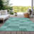 Elise Blue Washable Indoor-Outdoor Rug - -1418332912