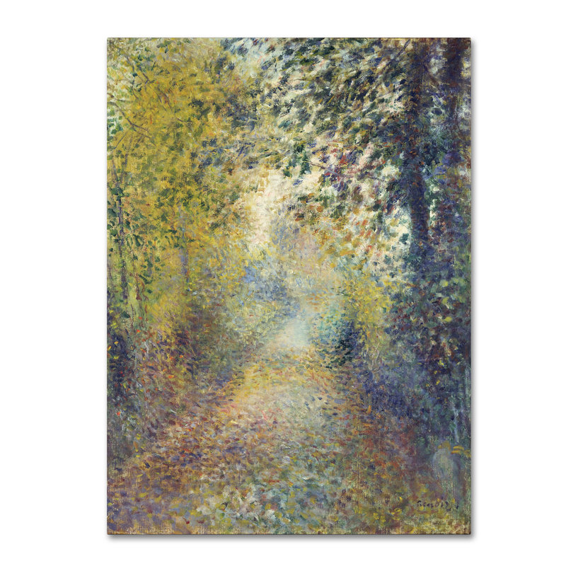 «In The Woods», reproduction sur toile tendue, H 19 po x l 14 po