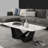 White Marble Rectangular Coffee Table-992978597-992978603