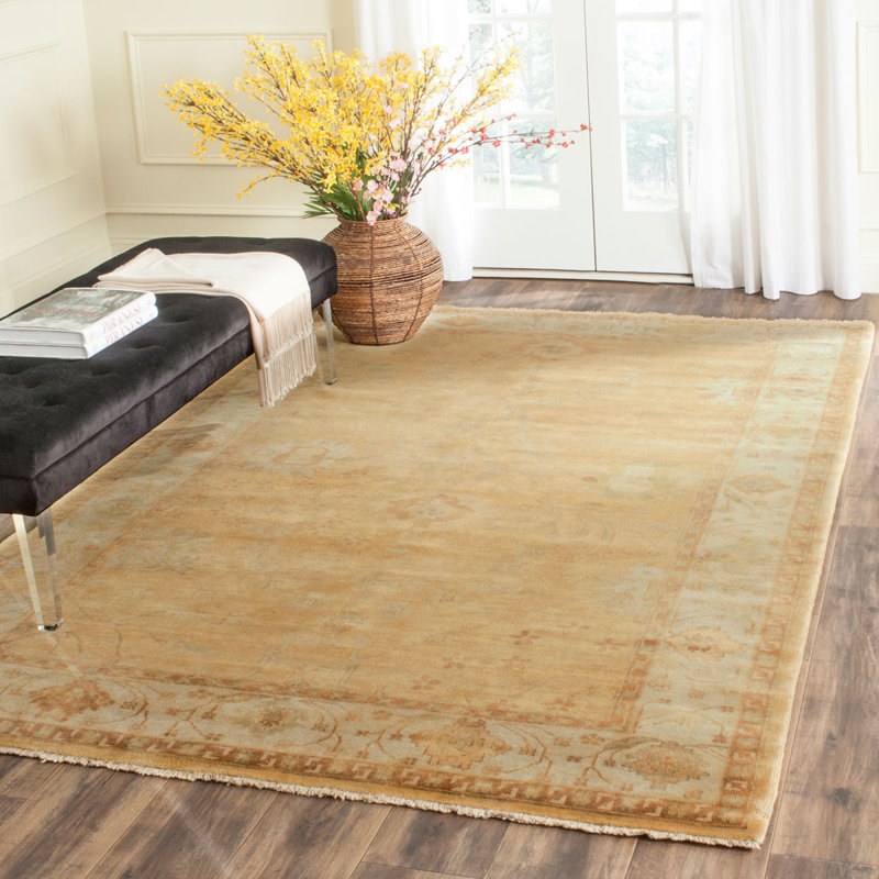 Oushak Hand Knotted Wool Oriental Rug, Rectangle 10' x 14'
