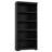 5-Tier Farmhouse Bookcase with Adjustable Shelves, Floor Standing Open Display Storage Rack, Anti-Slip Design-522821373-522821314
