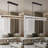 60-Light Rectangle Crystal Cup Chandelier-64860522