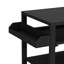 Chariot de barbecue extérieur avec seau à glace en acier inoxydable 304, table de bar robuste avec roues et poignée, station de préparation portable