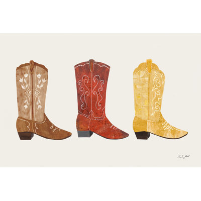 " Western Cowgirl Boot VII " by Courtney Prahl