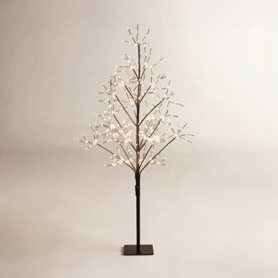 Black Fairy Light Tree