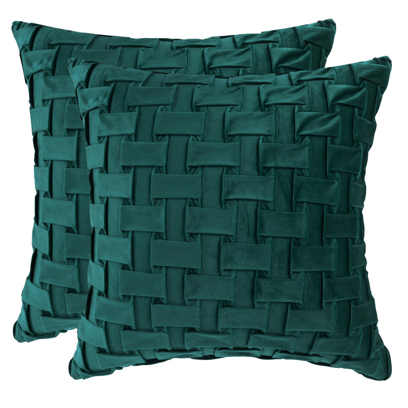 Coussin décoratif, Vert foncé, Oui