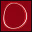 Red Circle par Alex Dunn - reproduction de cadre photo simple-190123164-186876330