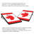 2' X 3' Canadian Flag Tailgate Size Cornhole Set
