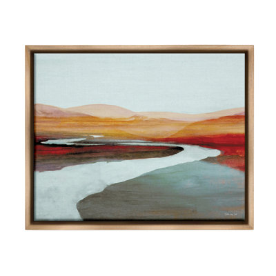 «Flowing River Landscape» sur toile
