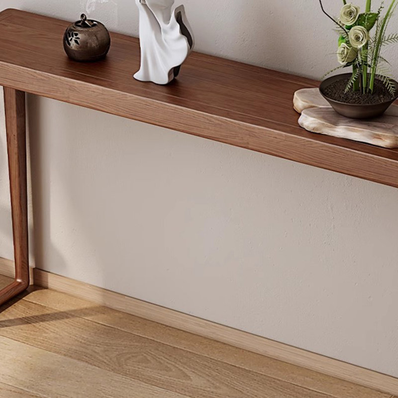 Chinese-style modern simple console table, Brown