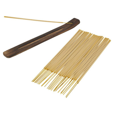 Hoat 90 Piece Citronella Incense Sticks & Holder Set