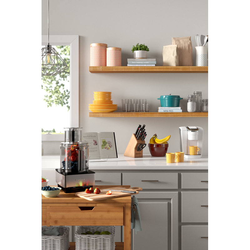 Jones Street Solid Wood Top Kitchen Island