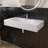 Chloe 32'' Wall Mounted Bathroom Sink Solid Surface Sink With Faucet Hole