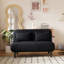 Chaise convertible polyvalente avec dossier réglable et coussin pour la maison et le bureau