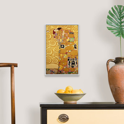 Reproduction d'art sur toile, "F accomplissement Stoclet" par Gustav Klimt